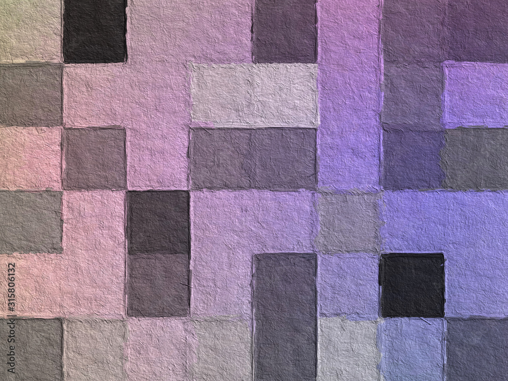 Colorful square pattern with a rough texture background. Background texture wall and have copy space for text. Picture for creative wallpaper or design art work. Colorful square pattern with a rough texture background. Background texture wall and have copy space for text. Picture for creative wallpaper or design art work.