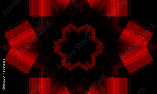 red and background