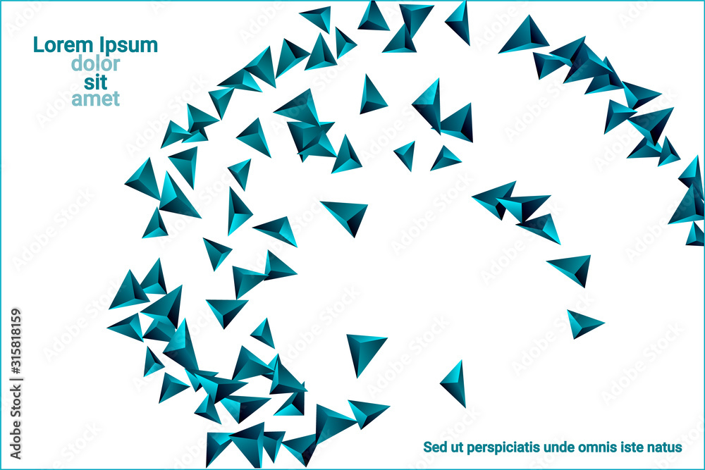 Triangular background.
Triangular background.