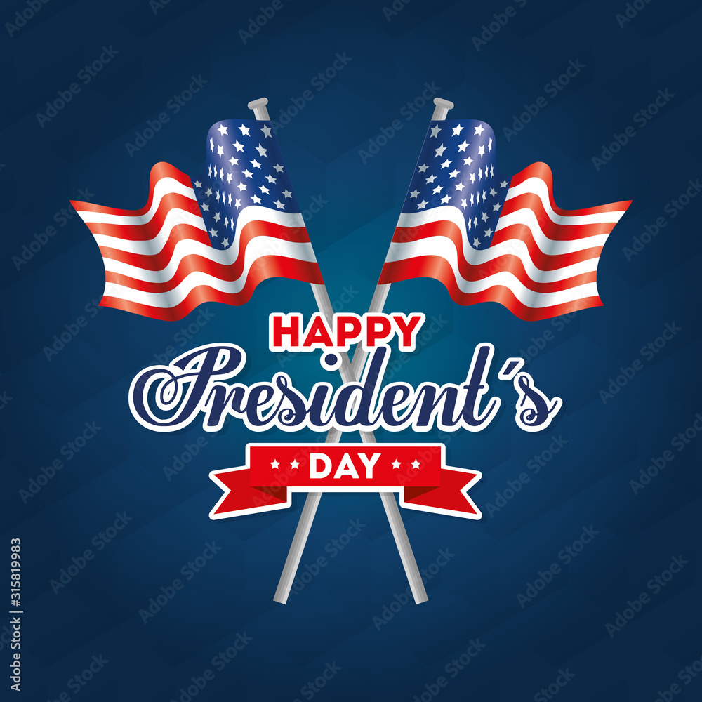 Flags design, Usa happy presidents day united states america independence nation us country and national theme Vector illustration Flags design, Usa happy presidents day united states america independence nation us country and national theme Vector illustration