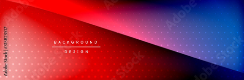 Flowing waves with 3d shadow effects and fluid gradients. Dynamic trendy abstract background. Vector Illustration