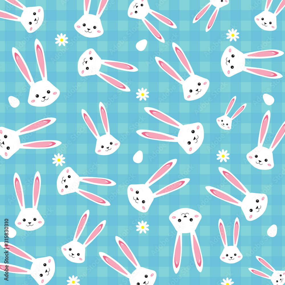 Obraz premium Easter bunny pattern