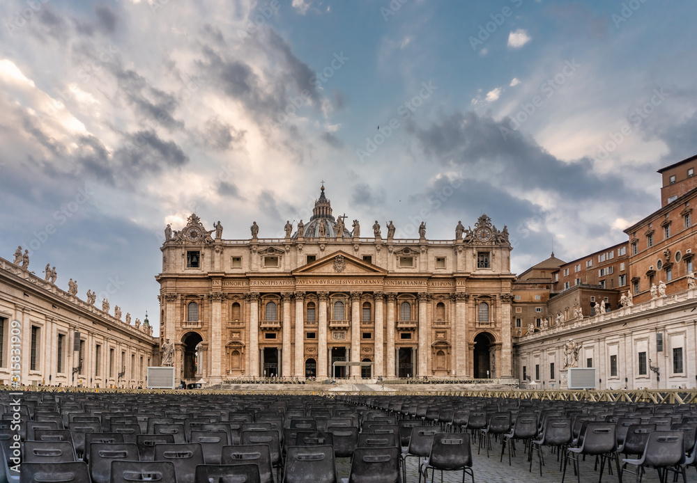 St. Peter's Basilica, St. Peter's Cathedral in Vatican, Rome, Italy