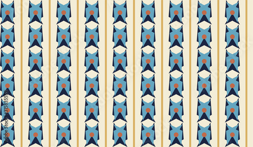 Abstrakte Geometrie und Muster Grafik