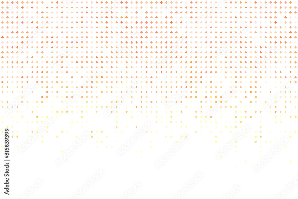 Light multicolor background, colorful vector texture with squares. Glitter abstract illustration with blurred drops of rain. Pattern for ads, leaflets, websites, web page, wallpaper, posters, card.