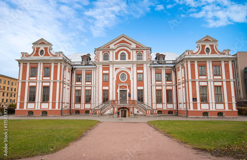 KIKINY PALATY (Kikin's Chambers), an architectural monument or High School Musical building. The state budgetary educational institution in Saint Petersburg, Russia 