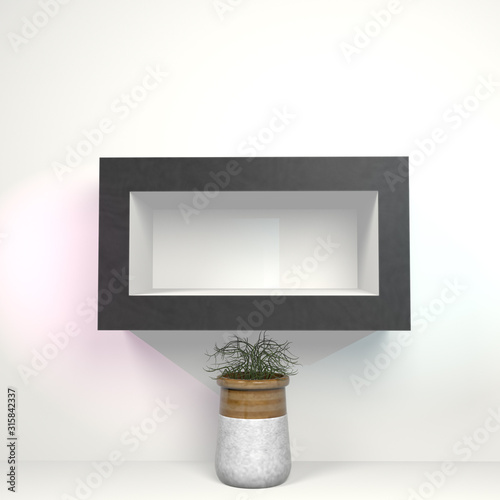 3d background for product showcase