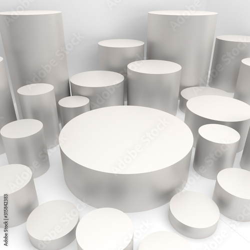 3d background for product showcase