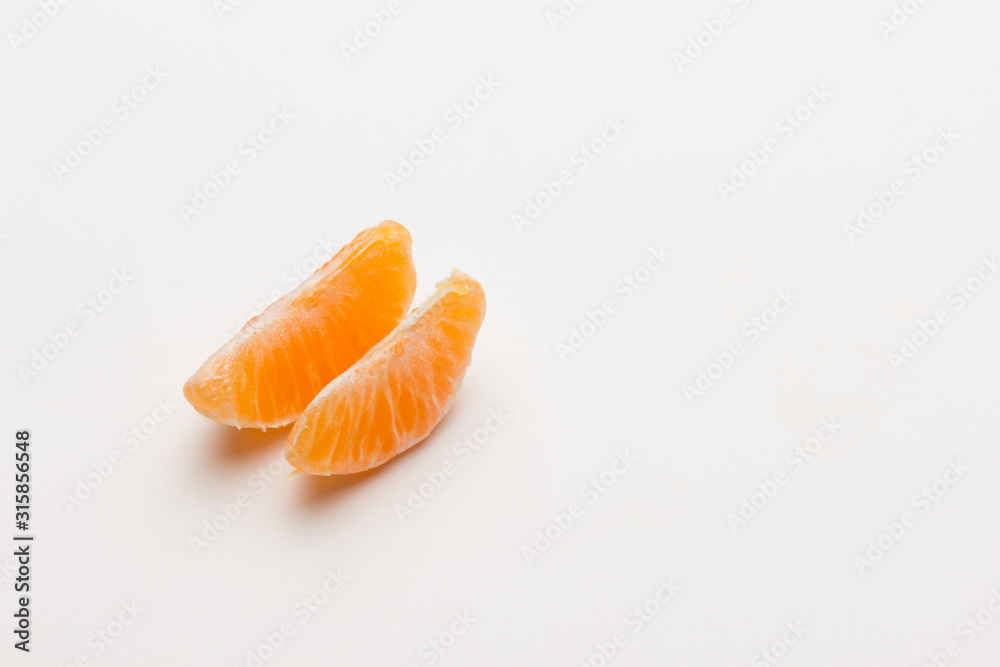 Tangerine orange-skinned sweet fruit of the citrus family. Tangerine orange-skinned sweet fruit of the citrus family.
