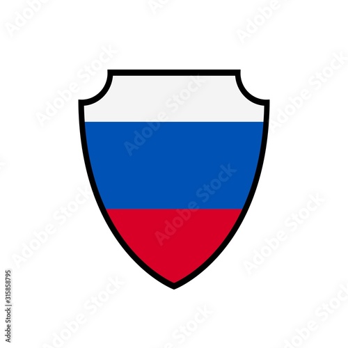 Free Download simple colorful shield vector logo and icon - GFXLoad