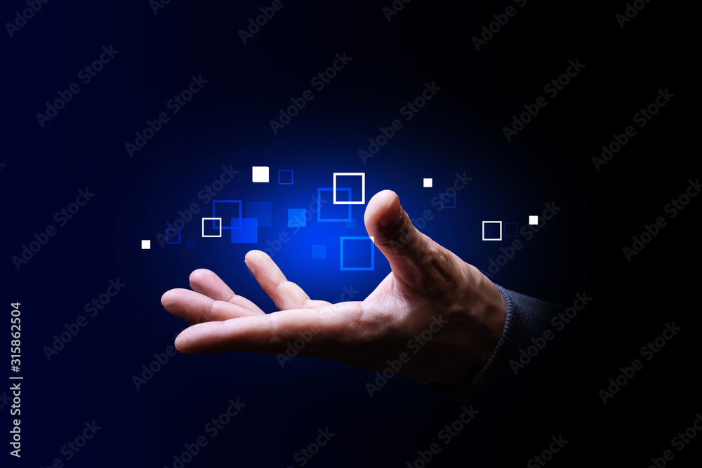 mano, palmo, tecnologia informatica mano, palmo, tecnologia informatica