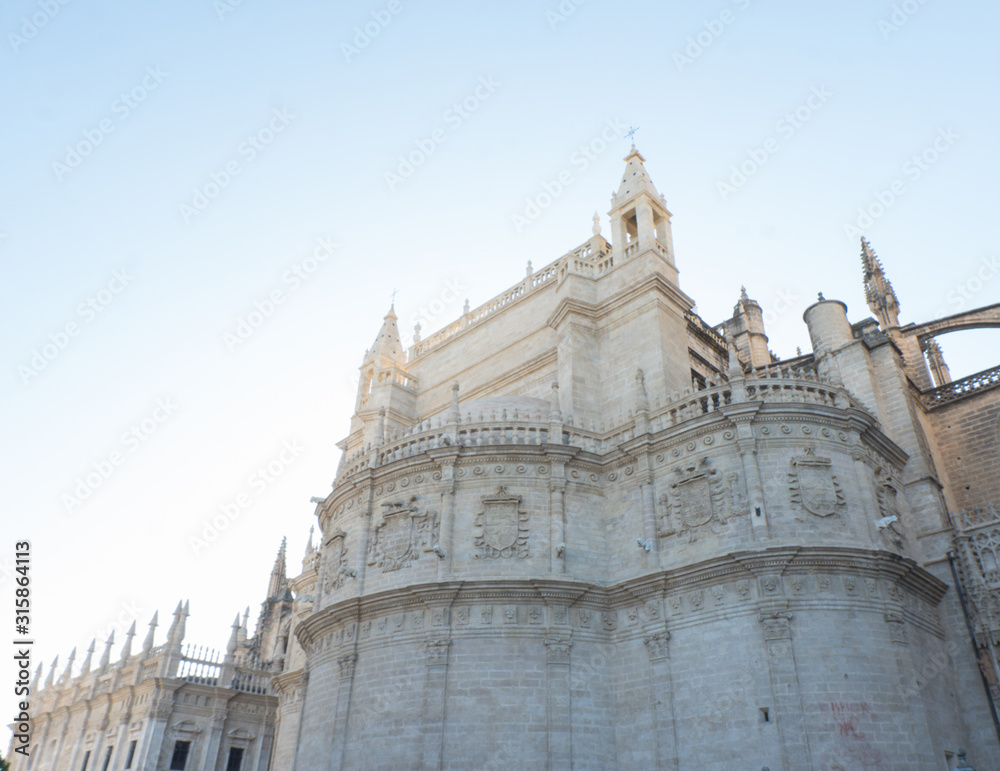 Fototapeta premium Catedral de Sevilla, España