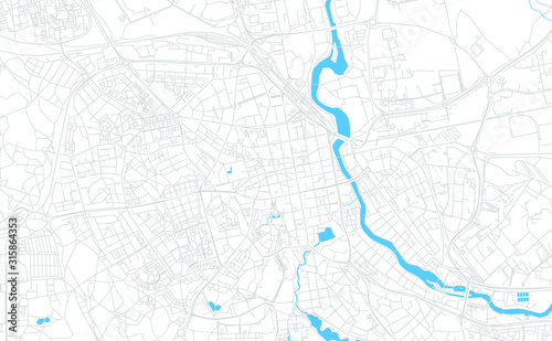 Linkoping, Sweden bright vector map