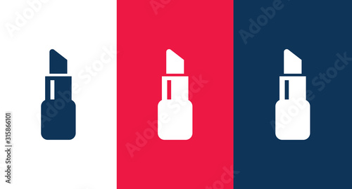 Lipstick icon for web and mobile