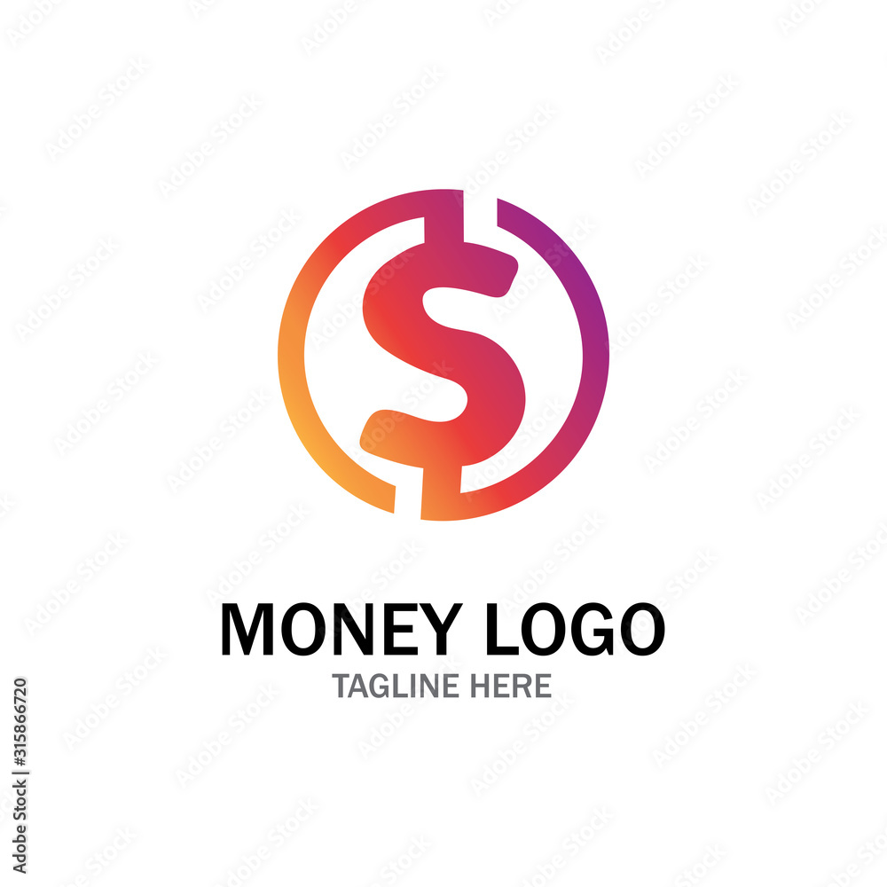 Money vector icon illustration design Money vector icon illustration design