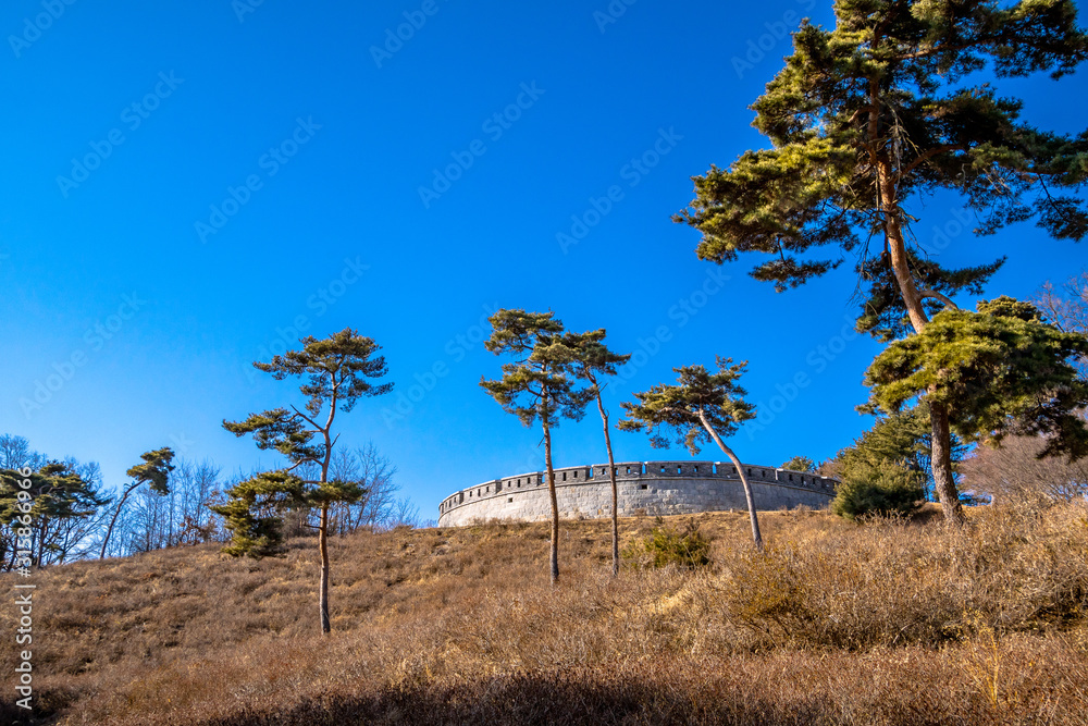 The Sondolmokdondae Observation Post built in the Joseon Dynasty.