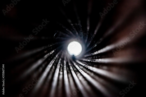 Abstract Gun Barrel Rifling background