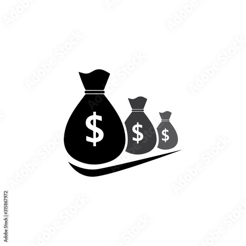 Money vector icon illustration design