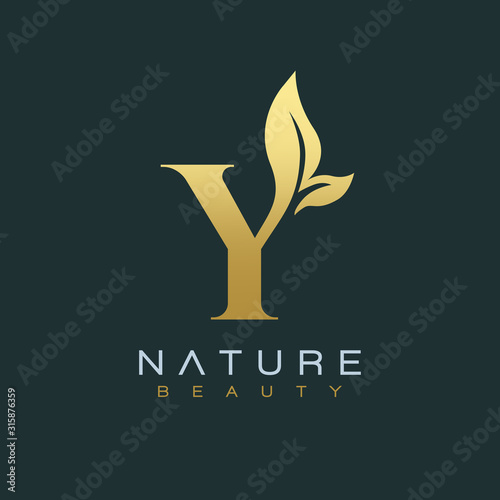 Letter Y Luxury Letter Logo Design Vector Icon