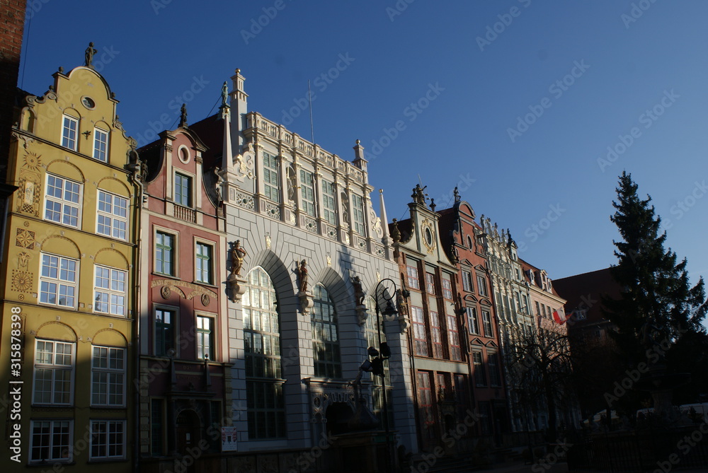 Fabulous city of Gdansk in Poland