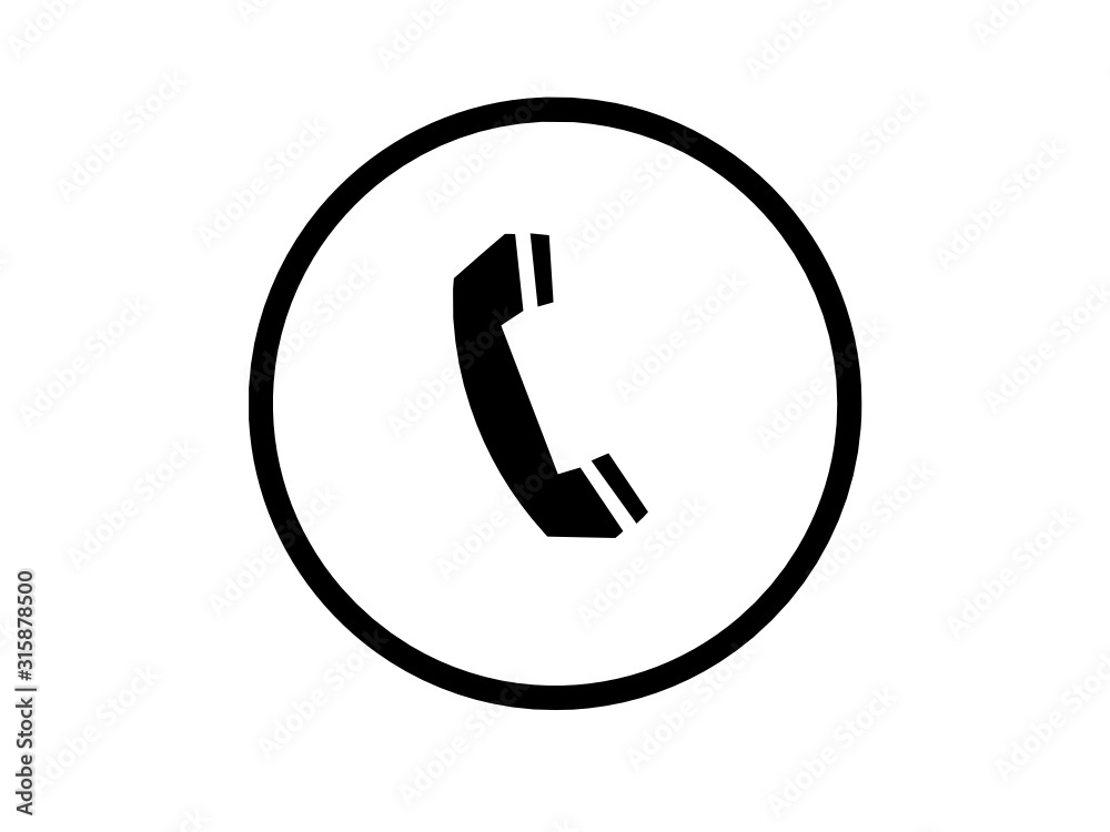Telefon Button Icon Template Telefon Button Icon Template