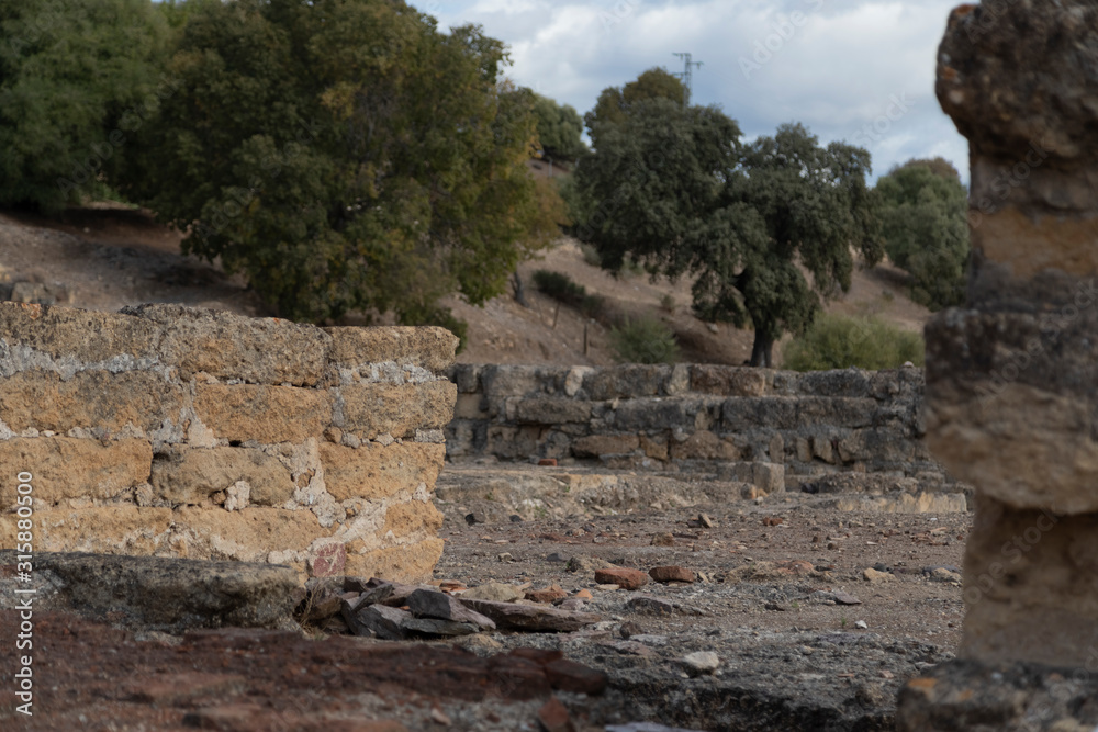 Ruins of Medina Azahara 10th century. Ruins of Medina Azahara 10th century.