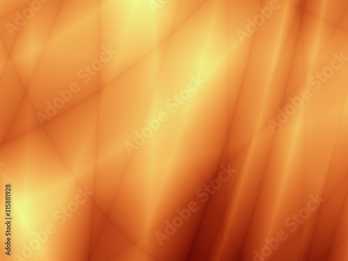 Curtain bright orange gold art wallpaper backdrop