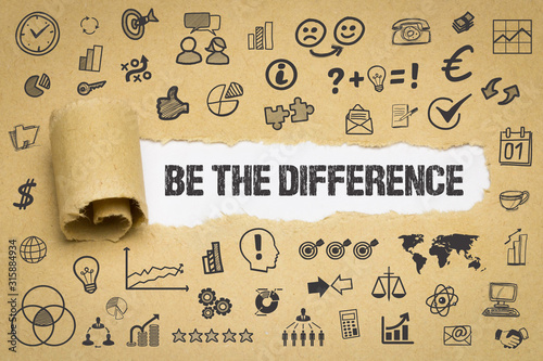 Be the difference 