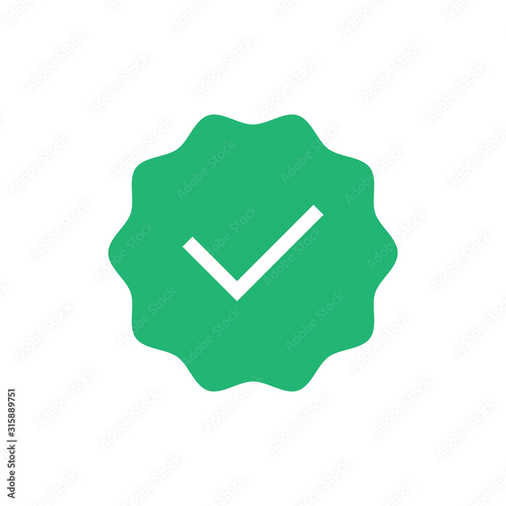 Check mark,tick flat vector icon isolated on a white background. Check mark,tick flat vector icon isolated on a white background.