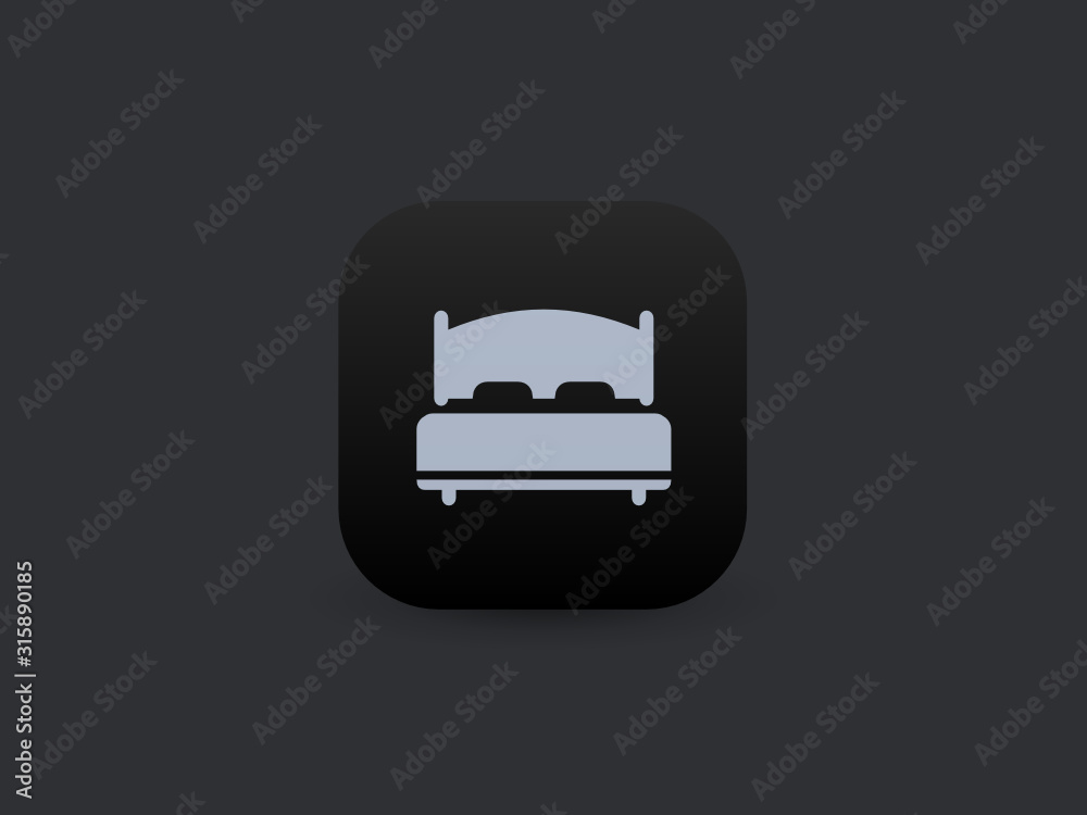 Bedroom - Vector App Icon Bedroom - Vector App Icon