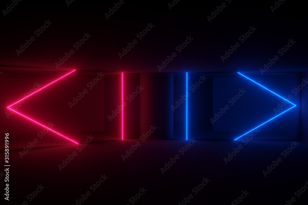 3d render, glowing colorful neon shape. 80s pop art style. direction concept 3d render, glowing colorful neon shape. 80s pop art style. direction concept