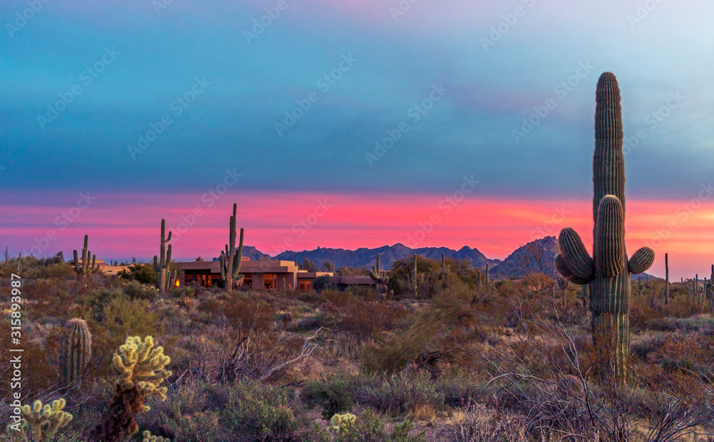 Sunset Time In North Scottsdale, Arizona Sunset Time In North Scottsdale, Arizona