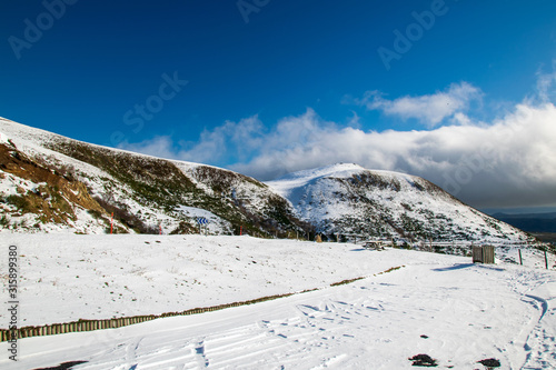 Vue depuis la route du col de la Croix Morand photo