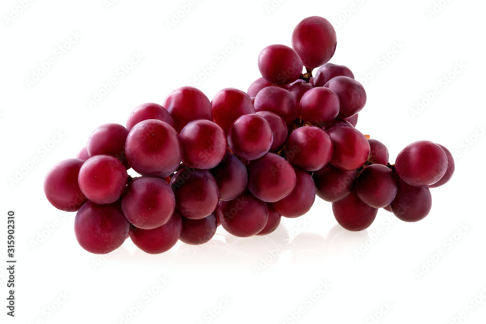 Bunch of grapes isolated on white background Bunch of grapes isolated on white background