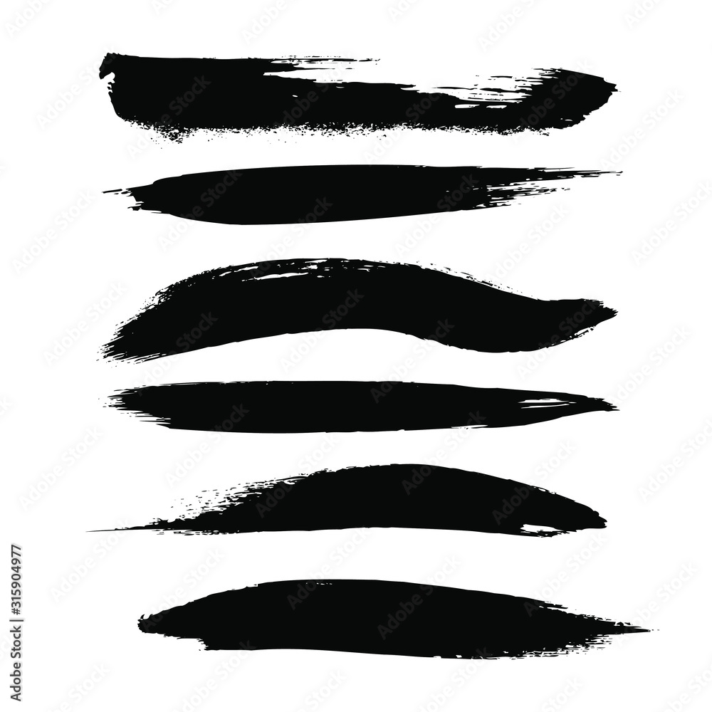 Vector brush strokes. Hand drawn brush splash. Vector brushes. Real paint imitation. Vector brush strokes. Hand drawn brush splash. Vector brushes. Real paint imitation.