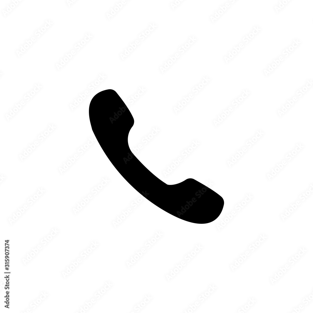 Call, phone icon isolated for web and mobile. Call, phone icon isolated for web and mobile.