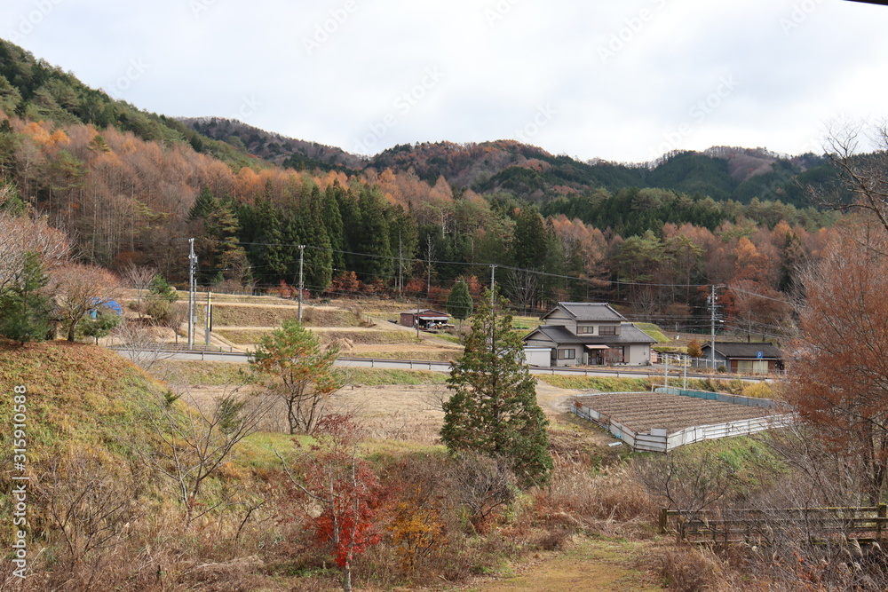 愛知県　田舎　風景