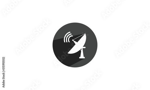icon signal satelit logo