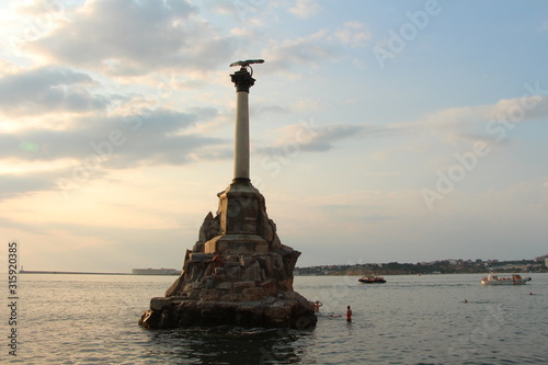 monument to sunken ships