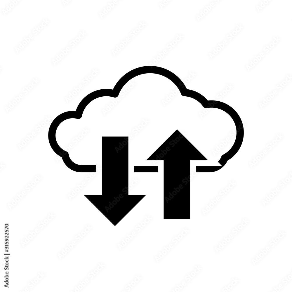 Download from virtual cloud icon in trendy design style. download from virtual cloud icon isolated on white background. download. From virtual cloud vector icon Download from virtual cloud icon in trendy design style. download from virtual cloud icon isolated on white background. download. From virtual cloud vector icon