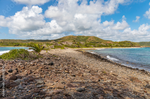 Sainte-Anne, Martinique, FWI - Ferré Cape and Grande Anse beach photo