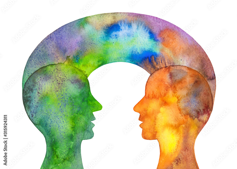 Disegno grafico dialogo tra due persone. Comunicazione Stock Illustration Adobe Stock Disegno grafico dialogo tra due persone. Comunicazione Stock Illustration Adobe Stock
