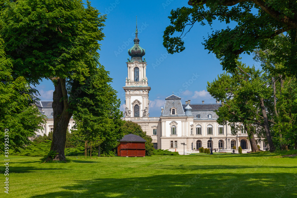 The Festetics Palace and Park Complex is a lava attraction of the ancient city of Keszthely (Hungary)
