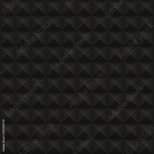 Tableau sur toile Soundproof Acoustic Foam Seamless Tiling