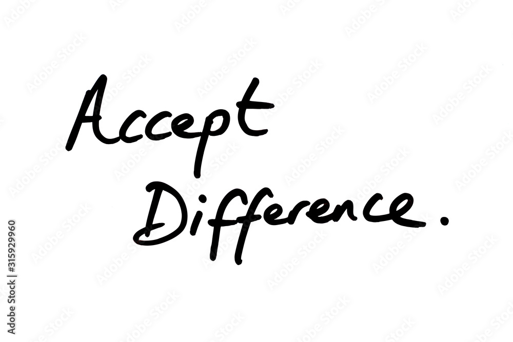 Accept Difference Accept Difference