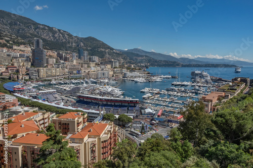 Sunny day in Monaco at French Riviera  © Oksana Perkins