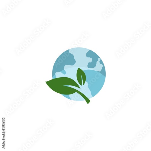 Eco friendly creative icon. From Ecology icons collection. Isolated Eco friendly sign on white background