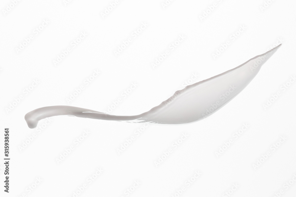 pure fresh white milk splash isolated on white pure fresh white milk splash isolated on white
