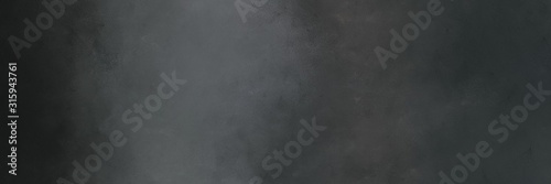 horizontal multicolor painting background graphic with dark slate gray, dim gray and very dark green colors and space for text or image. can be used as header or banner