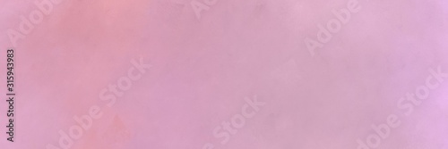 horizontal abstract painting background graphic with pastel violet and thistle colors and space for text or image. can be used as background or texture element